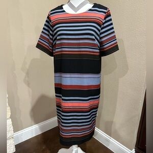 Gibson Latimer striped dress